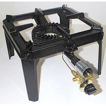 GÁZZSÁMOLY - 4 LEMEZ LÁB, TERMOELEM, FÖLDGÁZAS KIVITEL