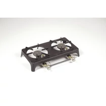 Gázzsámoly MINI - 2 égő, öntöttvas láb, termoelem, FÖLDGÁZ